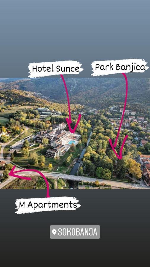 M Apartments Sokobanja Buitenkant foto